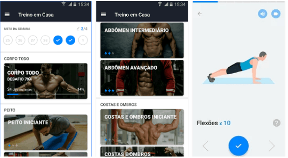 Como fazer treino em casa