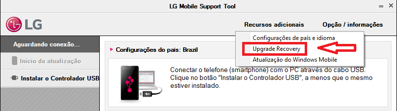 Erro security error no LG