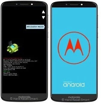 Fazendo Hard Reset no Motorola Moto E4 Plus através do modo de recuperação.