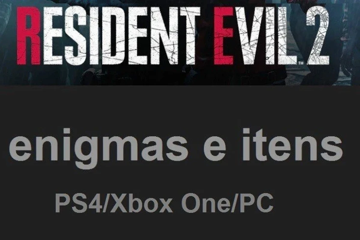 Resident Evil 2: Enigmas e Itens (Jornada 1)