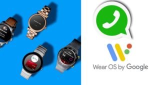 Smartwatch Wear OS solução de problemas do WhatsApp