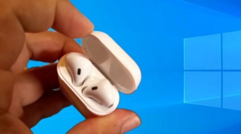 Как посмотреть заряд airpods на windows 10