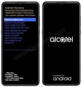 Как сделать hard reset alcatel