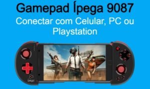 Como parear gamepad Ípega 9087