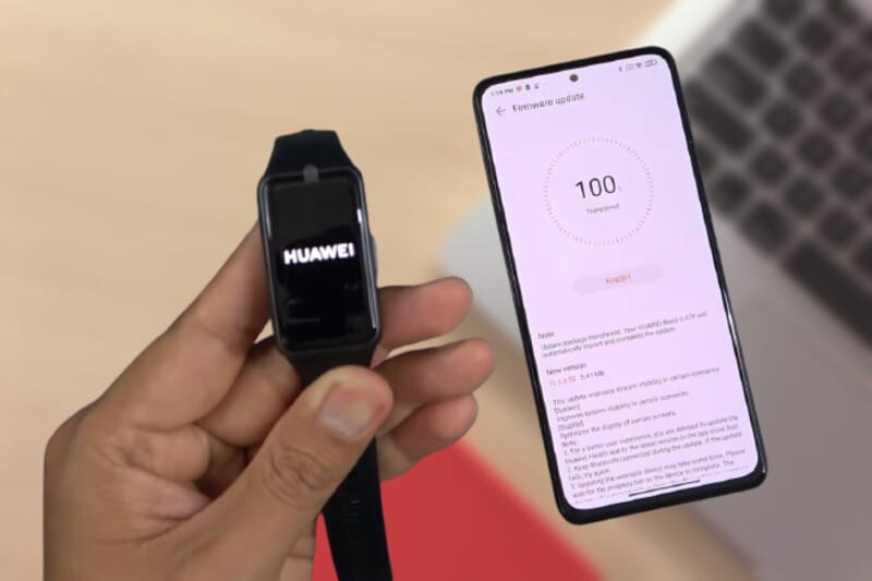 Como emparelhar a Huawei Band 6 no celular