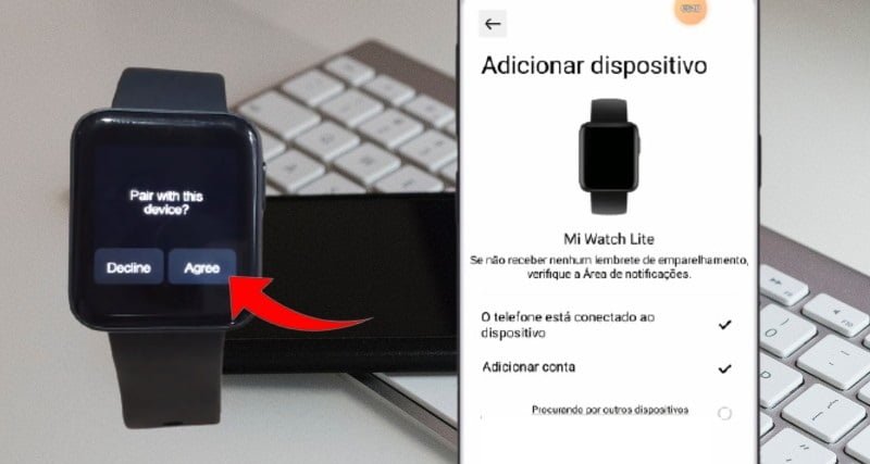 mi watch lite não conecta