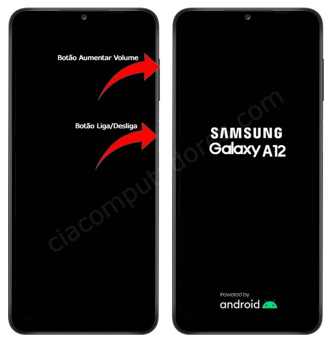 Como formatar Samsung Galaxy A12 pelos botões?