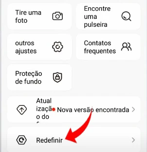 Como resetar o smartwatch HW19 para sua configuração de fábrica?