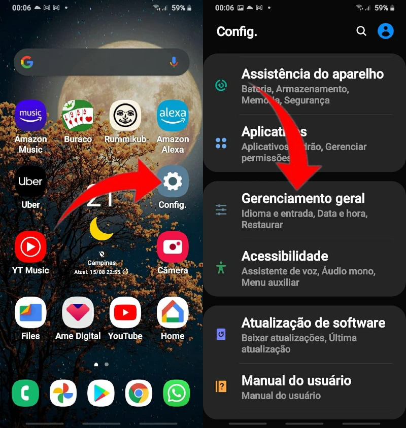 Como redefinir o Samsung Galaxy A01