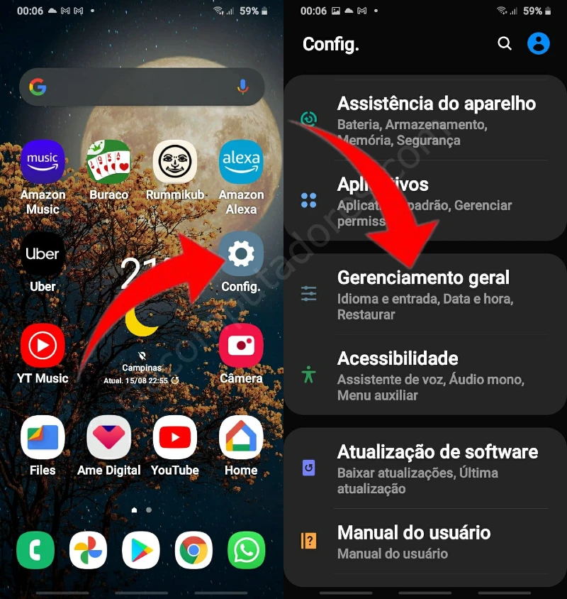 Como redefinir o Samsung Galaxy A32 ligado para sua configuração de fábrica?