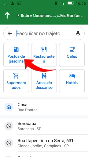 Google Maps: como criar alertas para abastecer o carro durante uma viagem