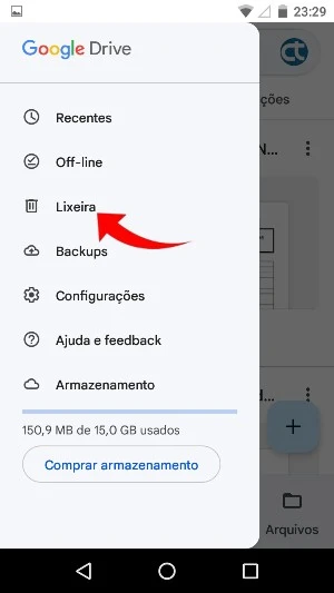 Como restaurar arquivos do Google Docs no celular Android, iPhone ou iPad?