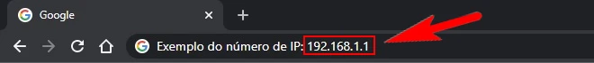 Como usar o número de IP do roteador para acessar a sua tela de login?