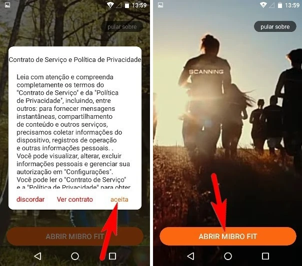 Instalando e configurando o aplicativo Mibro Fit no celular