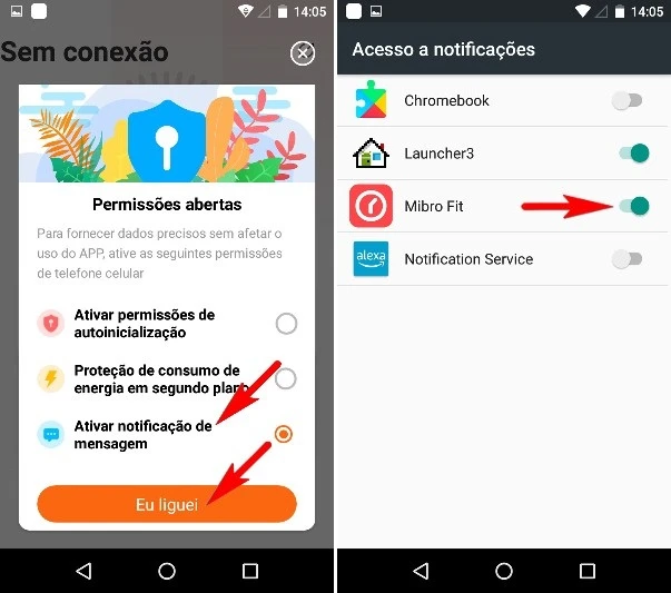 Instalando e configurando o aplicativo Mibro Fit no celular