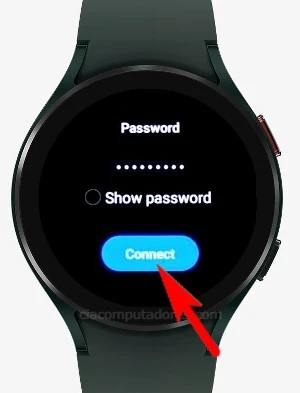 Conectando o Galaxy Watch 4 na rede Wi-Fi