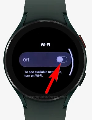 Conectando o Galaxy Watch 4 na rede Wi-Fi