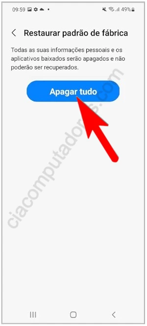 Como restaurar o Samsung Galaxy A32 5G?