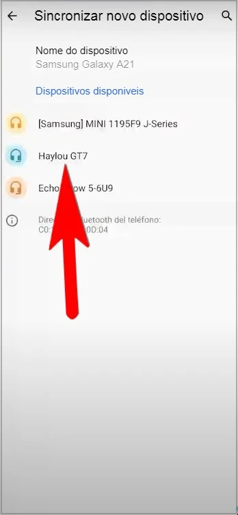 Como emparelhar os fones Haylou GT7 no celular?