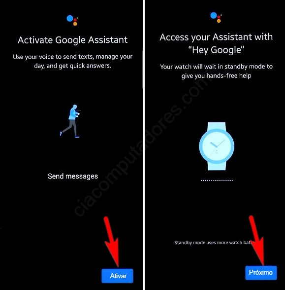 Como baixar a atualização do Google Assistente no Samsung Galaxy Watch 4?