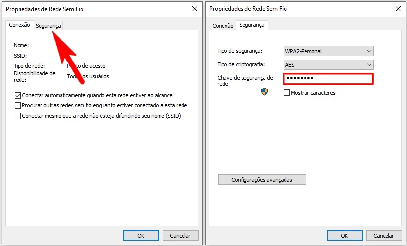 Como descobrir a senha do Wi-Fi no Windows 10?