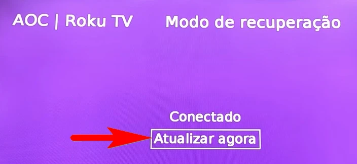 Como resetar AOC Roku TV?