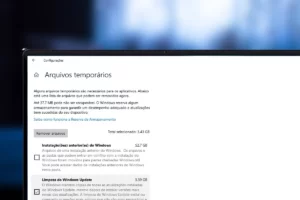 Como excluir arquivos temporários do Windows 10