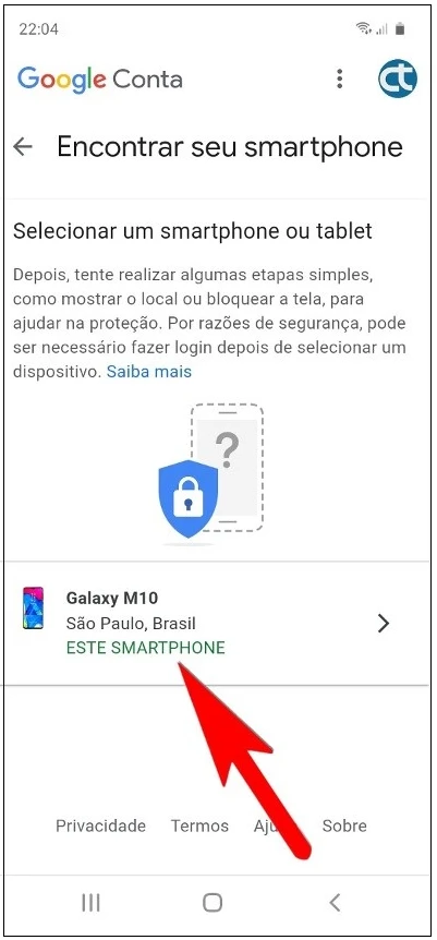 Como apagar remotamente todos os dados pessoais do celular?