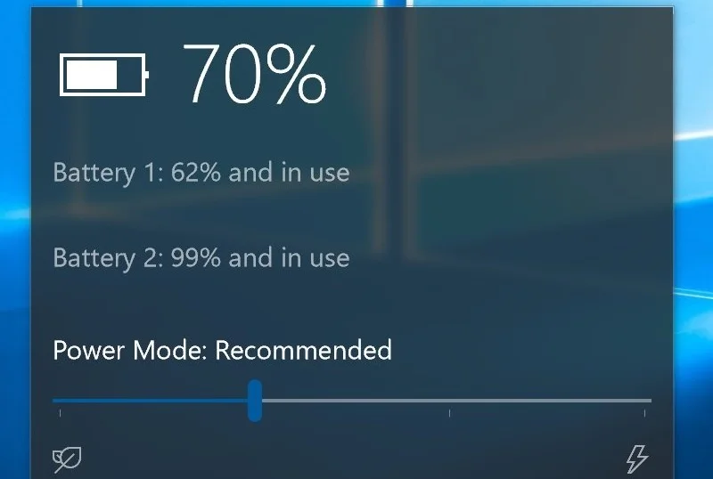 Ajustando as configurações de energia