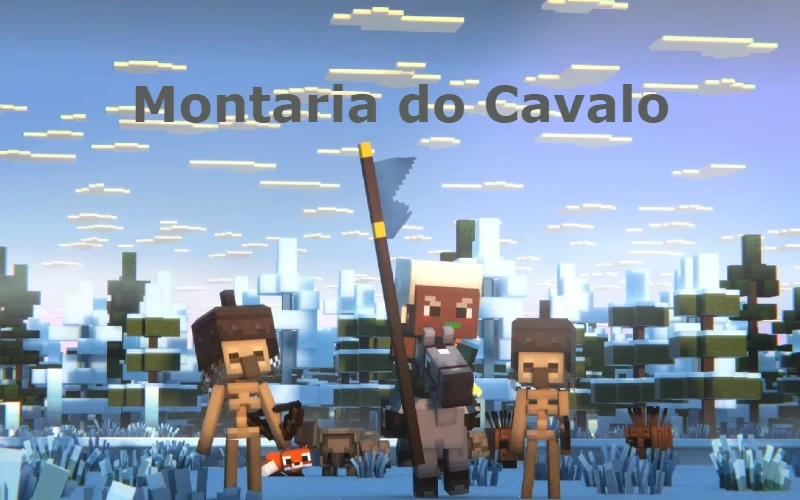 Minecraft Legends: Montaria do Cavalo