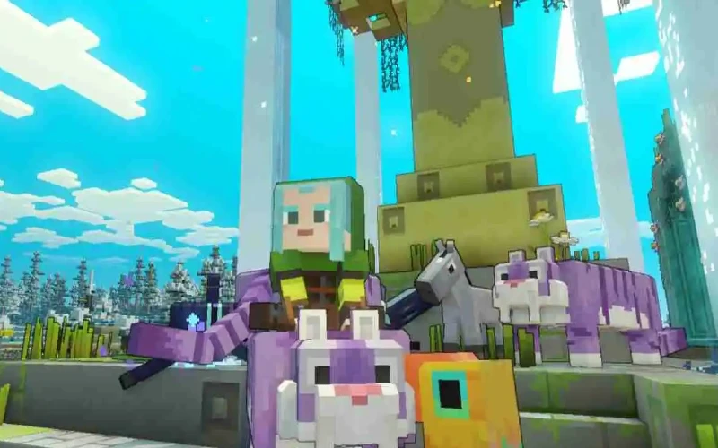 Como domar uma montaria no Minecraft Legends?