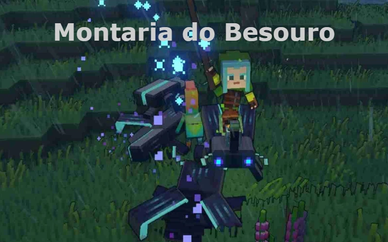 Minecraft Legends: Montaria do Besouro