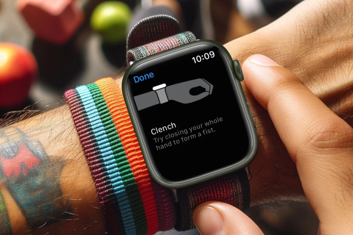 Como ativar e usar o toque duplo e gestos manuais no Apple Watch?