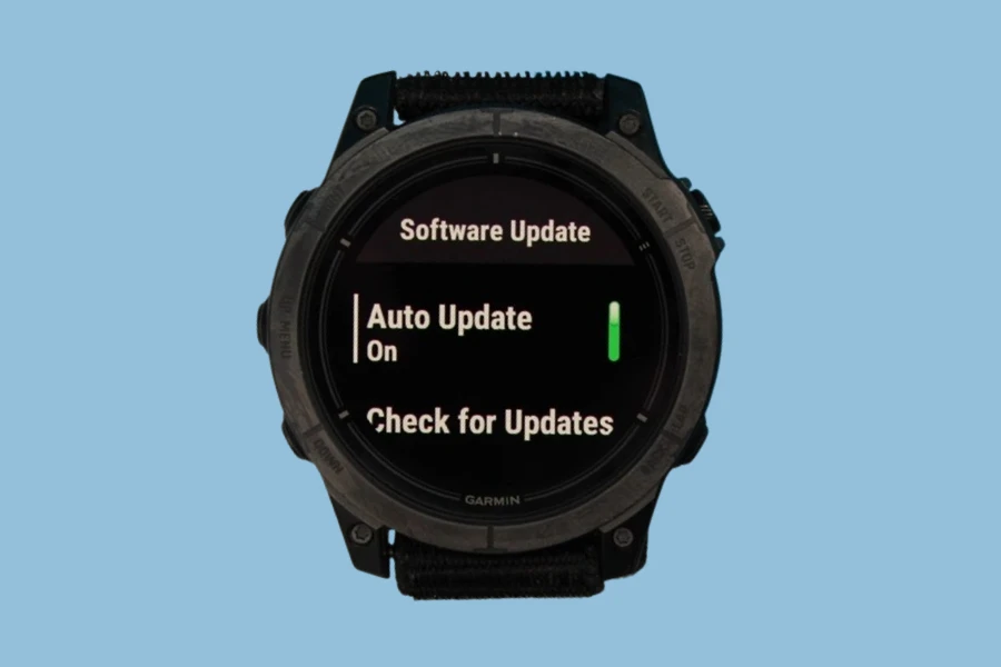 Como habilitar as atualizações automáticas de software no Garmin?