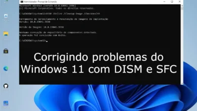 Como corrigir problemas do Windows 11 com DISM e SFC?