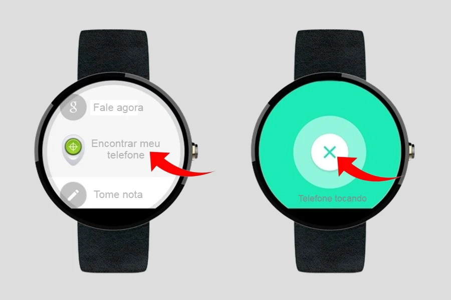 Encontrar celular Android usando o Smartwatch.