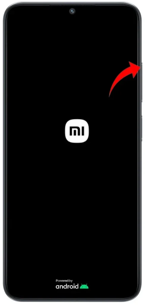 Formatar o Redmi Note 13 5G usando a combinação de botões