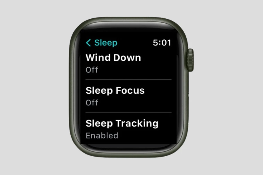 Ative o Sleep Focus do Apple Watch