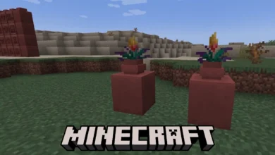 Como criar vasos de flores em Minecraft para decorar sua casa?