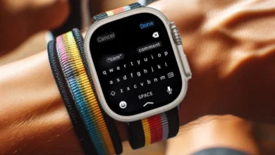 Como usar o teclado no Apple Watch?