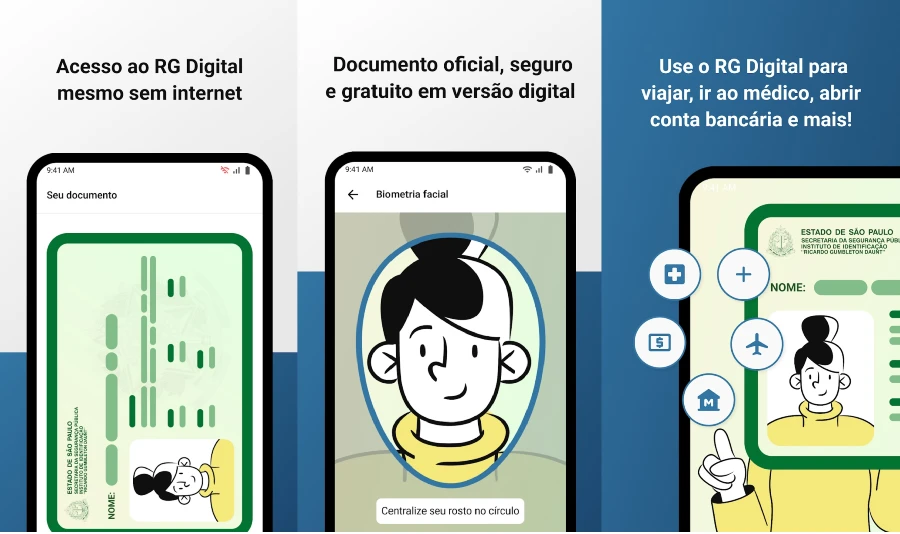 Como baixar o RG digital no celular?