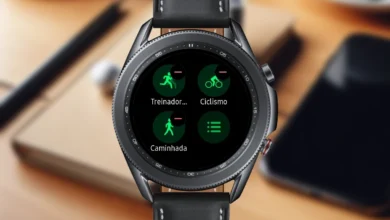 Como personalizar o widget de exercícios no Galaxy Watch 3