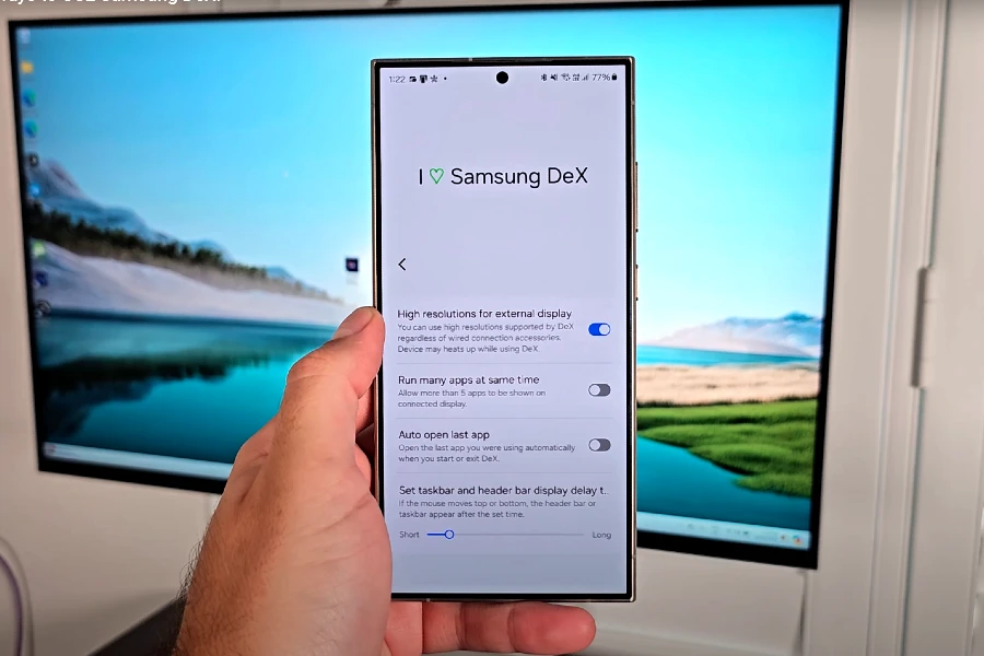 Quais celulares Samsung são compatíveis com o DeX?