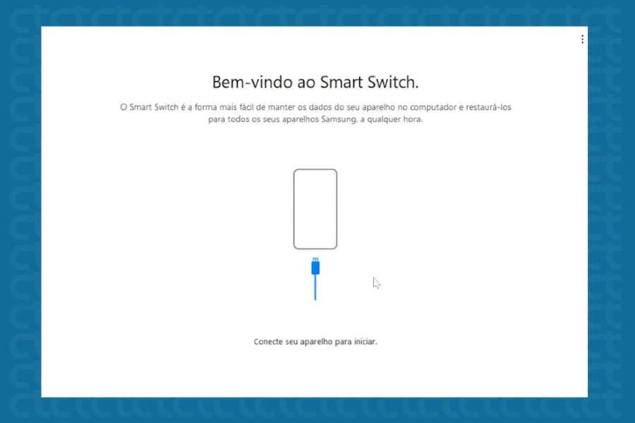 Como fazer backup no Samsung Galaxy A06 usando o Smart Switch