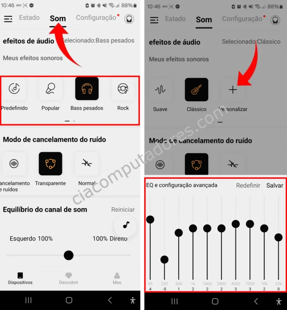 Como configurar o QCY H3 no aplicativo?